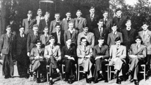 F551 Examenkandidaten landbouwschool 1952